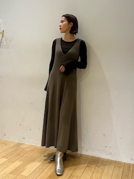 NANAMI NAKAMURAさん(レディース・159cm)の秋コーディネート