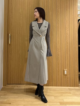 NANAMI NAKAMURAさん（レディース・160cm）の秋コーディネート