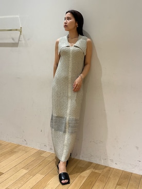 「LAGUNAMOON（ラグナムーン）のアイテム」を使った、NANAMI NAKAMURAさん（レディース・160cm）の夏コーディネート