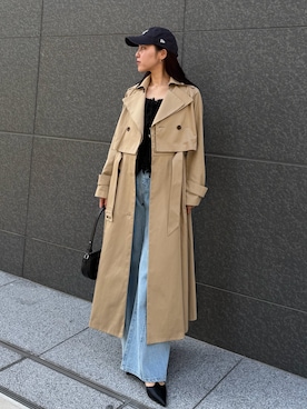 NANAMI NAKAMURAさん（レディース・160cm）の冬コーディネート