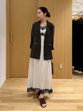 NANAMI NAKAMURAさん(レディース・160cm)の夏コーディネート