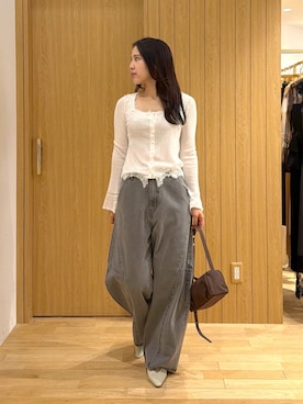 NANAMI NAKAMURAさん（レディース・160cm）の秋コーディネート
