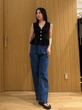 NANAMI NAKAMURAさん（レディース・160cm）の夏コーディネート