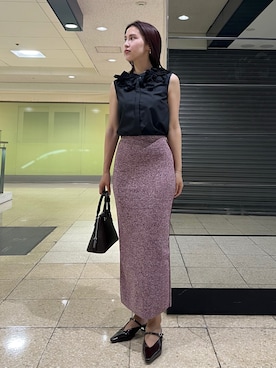 NANAMI NAKAMURAさん（レディース・160cm）の夏コーディネート