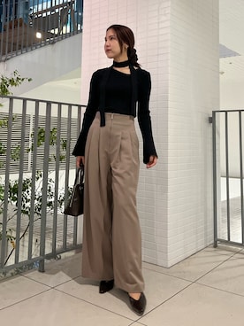 NANAMI NAKAMURAさん（レディース・160cm）の秋コーディネート