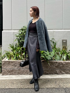 NANAMI NAKAMURAさん(レディース・159cm)の秋コーディネート