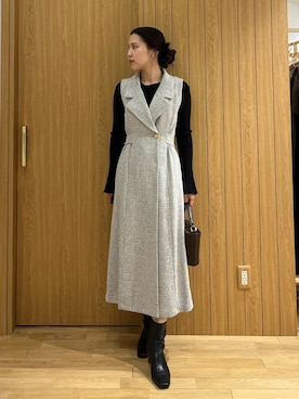 NANAMI NAKAMURAさん（レディース・160cm）の秋コーディネート