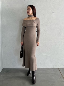 NANAMI NAKAMURAさん（レディース・160cm）の秋コーディネート