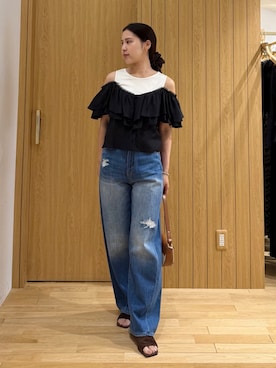 NANAMI NAKAMURAさん（レディース・160cm）の夏コーディネート