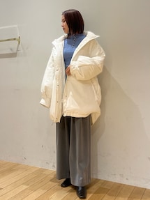 アライドダウンオーバーシルエットコート｜ラグナムーン