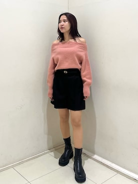 NANAMI NAKAMURAさん(レディース・160cm)の冬コーディネート