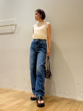 NANAMI NAKAMURAさん（レディース・159cm）の夏コーディネート