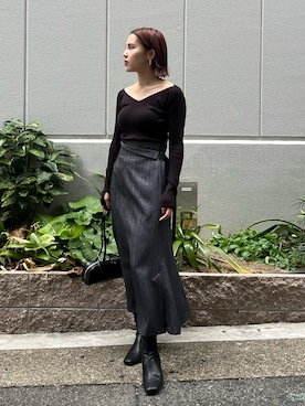 NANAMI NAKAMURAさん(レディース・159cm)の秋コーディネート