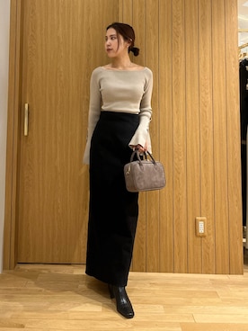 NANAMI NAKAMURAさん（レディース・160cm）の秋コーディネート