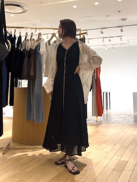 NANAMI NAKAMURAさん（レディース・159cm）の夏コーディネート