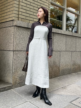 NANAMI NAKAMURAさん（レディース・160cm）の秋コーディネート