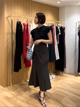 NANAMI NAKAMURAさん（レディース・159cm）の夏コーディネート