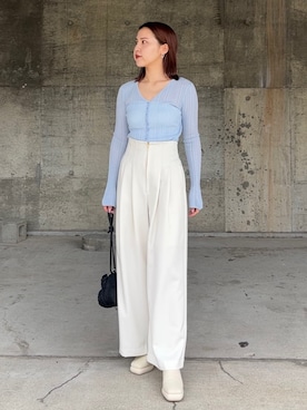 NANAMI NAKAMURAさん（レディース・159cm）の春コーディネート