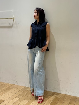 NANAMI NAKAMURAさん（レディース・159cm）の夏コーディネート