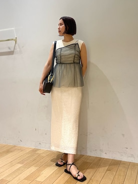 NANAMI NAKAMURAさん（レディース・159cm）の夏コーディネート