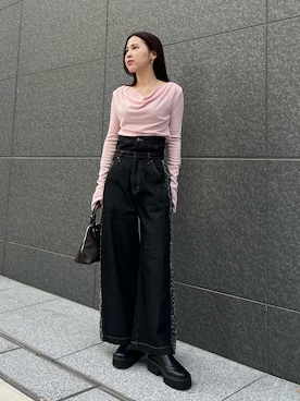 NANAMI NAKAMURAさん(レディース・160cm)の冬コーディネート