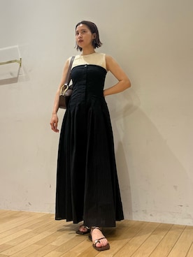 NANAMI NAKAMURAさん（レディース・159cm）の夏コーディネート