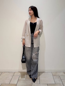 NANAMI NAKAMURAさん(レディース・160cm)の夏コーディネート