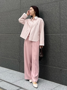 NANAMI NAKAMURAさん（レディース・160cm）の冬コーディネート