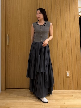 NANAMI NAKAMURAさん（レディース・160cm）の夏コーディネート
