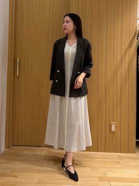 「LAGUNAMOON（ラグナムーン）のアイテム」を使った、NANAMI NAKAMURAさん（レディース・160cm）の春コーディネート