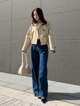 NANAMI NAKAMURAさん（レディース・160cm）の春コーディネート