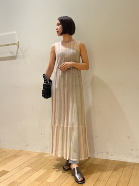 NANAMI NAKAMURAさん（レディース・159cm）の夏コーディネート