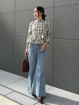 NANAMI NAKAMURAさん（レディース・160cm）の春コーディネート