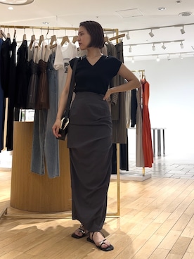 NANAMI NAKAMURAさん（レディース・159cm）の夏コーディネート