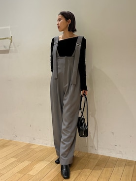 NANAMI NAKAMURAさん（レディース・159cm）の秋コーディネート