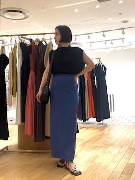 NANAMI NAKAMURAさん（レディース・159cm）の夏コーディネート