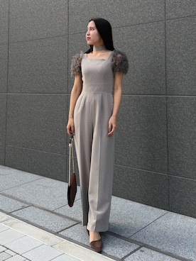 NANAMI NAKAMURAさん（レディース・160cm）の冬コーディネート