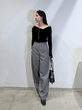 NANAMI NAKAMURAさん（レディース・160cm）の秋コーディネート