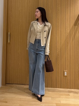 NANAMI NAKAMURAさん（レディース・160cm）の春コーディネート