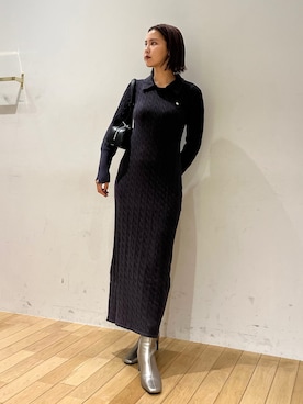 NANAMI NAKAMURAさん（レディース・159cm）の秋コーディネート