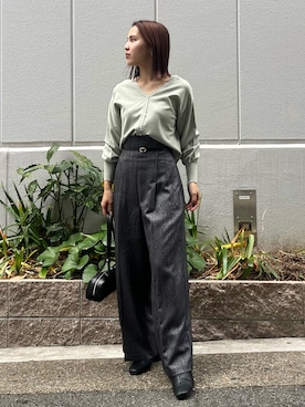 「LAGUNAMOON（ラグナムーン）のアイテム」を使った、NANAMI NAKAMURAさん（骨格ウェーブ・レディース・159cm）の冬コーディネート