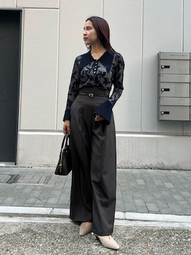 NANAMI NAKAMURAさん（レディース・160cm）の夏コーディネート