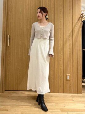 NANAMI NAKAMURAさん（レディース・160cm）の秋コーディネート