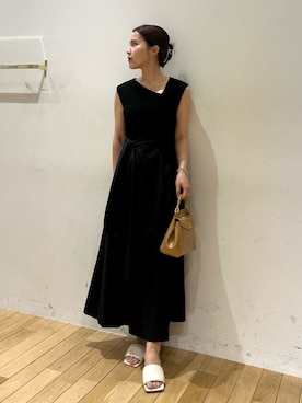 「LAGUNAMOON（ラグナムーン）のアイテム」を使った、NANAMI NAKAMURAさん（レディース・159cm）の夏コーディネート