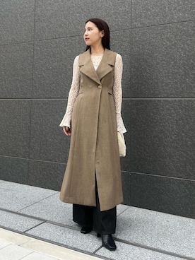 NANAMI NAKAMURAさん（レディース・160cm）の秋コーディネート