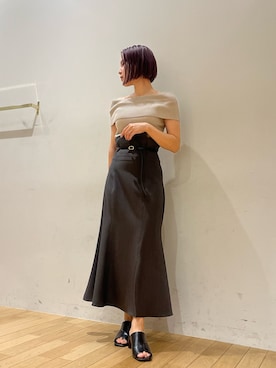 NANAMI NAKAMURAさん（レディース・159cm）の夏コーディネート