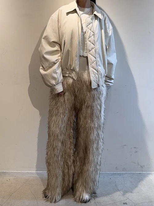 ファートリムパンツ / Fur Trim Pants(その他パンツ)|PRANK PROJECT ファートリムパンツ / Fur Trim Pants(その他パンツ)|PRANK PROJECT