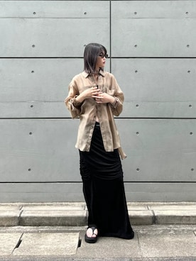「PRANK PROJECT（プランクプロジェクト）のアイテム（トップス）」を使った、PRANK PROJECTさん（レディース・166cm）の夏コーディネート