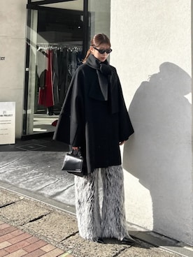 「アイテム（ハンドバッグ）」を使った、PRANK PROJECTさん（レディース・170cm）の冬コーディネート