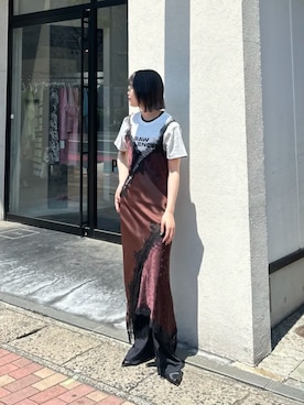 「PRANK PROJECT（プランクプロジェクト）のアイテム」を使った、PRANK PROJECTさん（レディース・166cm）の春コーディネート